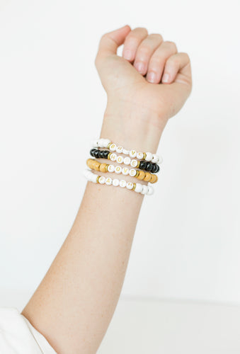 Custom Word Beaded Bracelet, Custom Name Bracelet, Seed Bead Stretch  Bracelet, Delicate Beaded Bracelet, Custom Gold Letters Bracelet - Etsy |  Rose quartz bracelet beads, Bead jewellery, Beaded bracelets